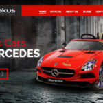 Kid cars website design